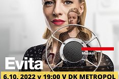 Zájezd na muzikál EVITA do DK Metropol