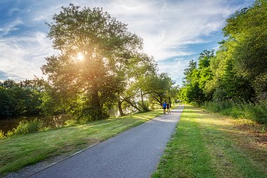 Vltavská cyklistická stezka: České Budějovice - Týn nad Vlta