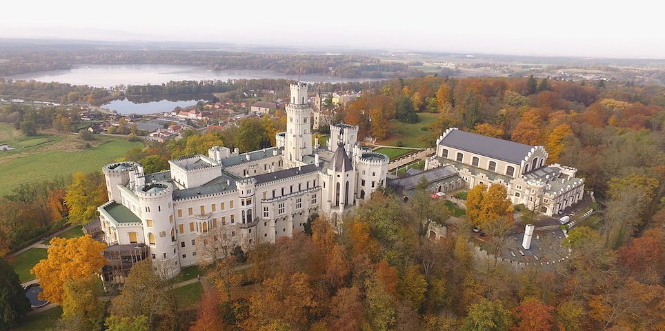 The Town of Hluboká