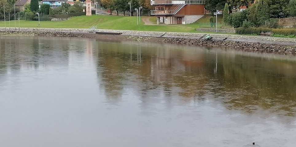 Plánované snížení hladiny vody